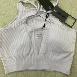 Bo + Tee Sports Lilac Bra NWT